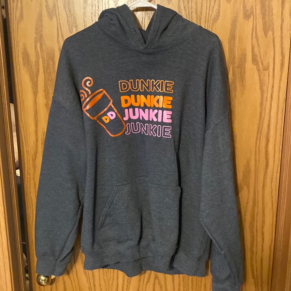 Womens extra large Dunkin sweat shirt
